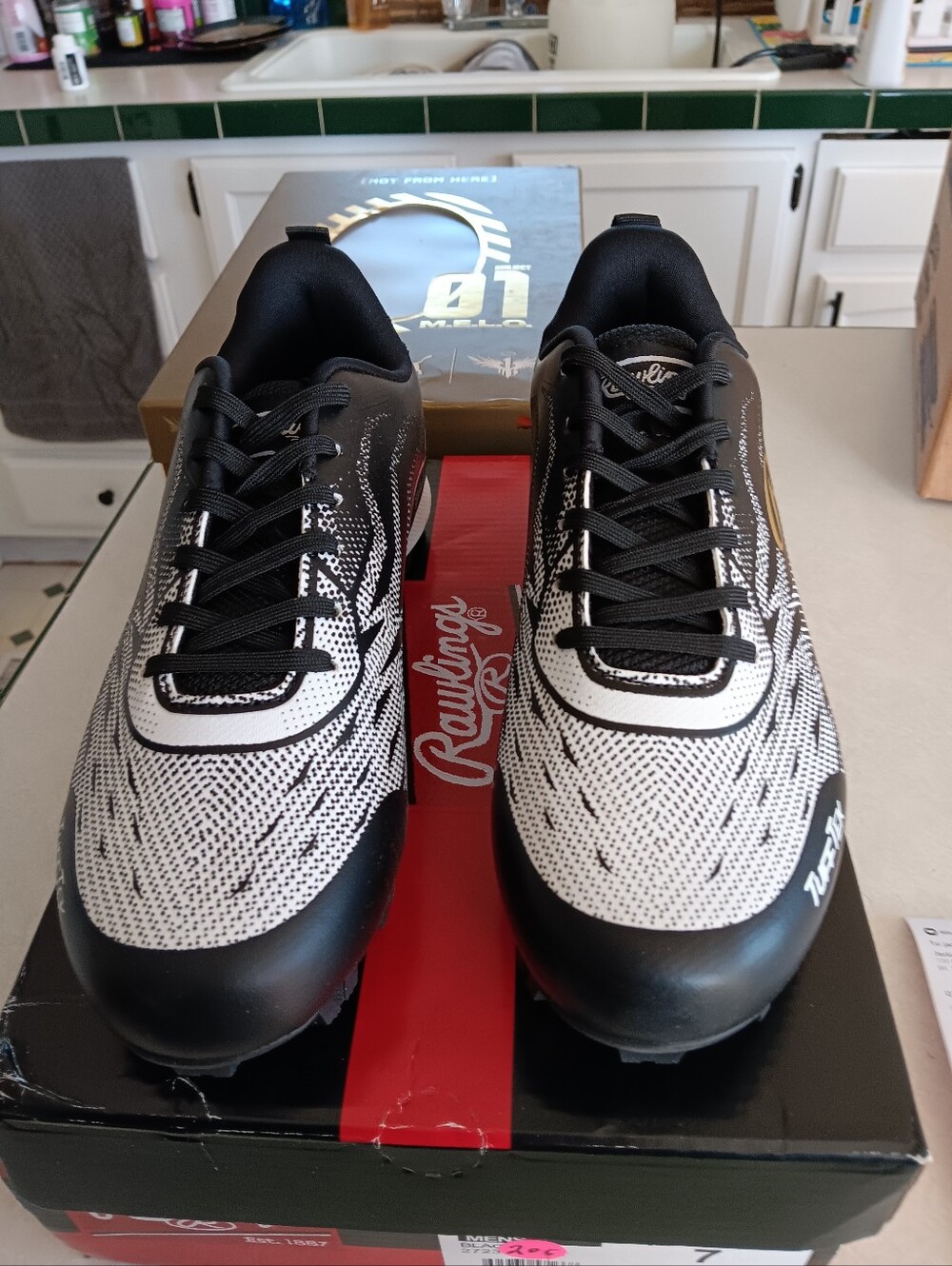 Rawlings Baseball Shoes Size 7